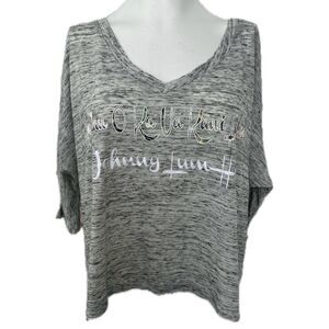 Hula Halau O Ka Ua Kani Lehua Uncle Johnny Lum Ho Dolman Sleeve Oversize Top S